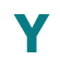 Y